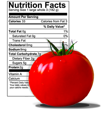 tomato label